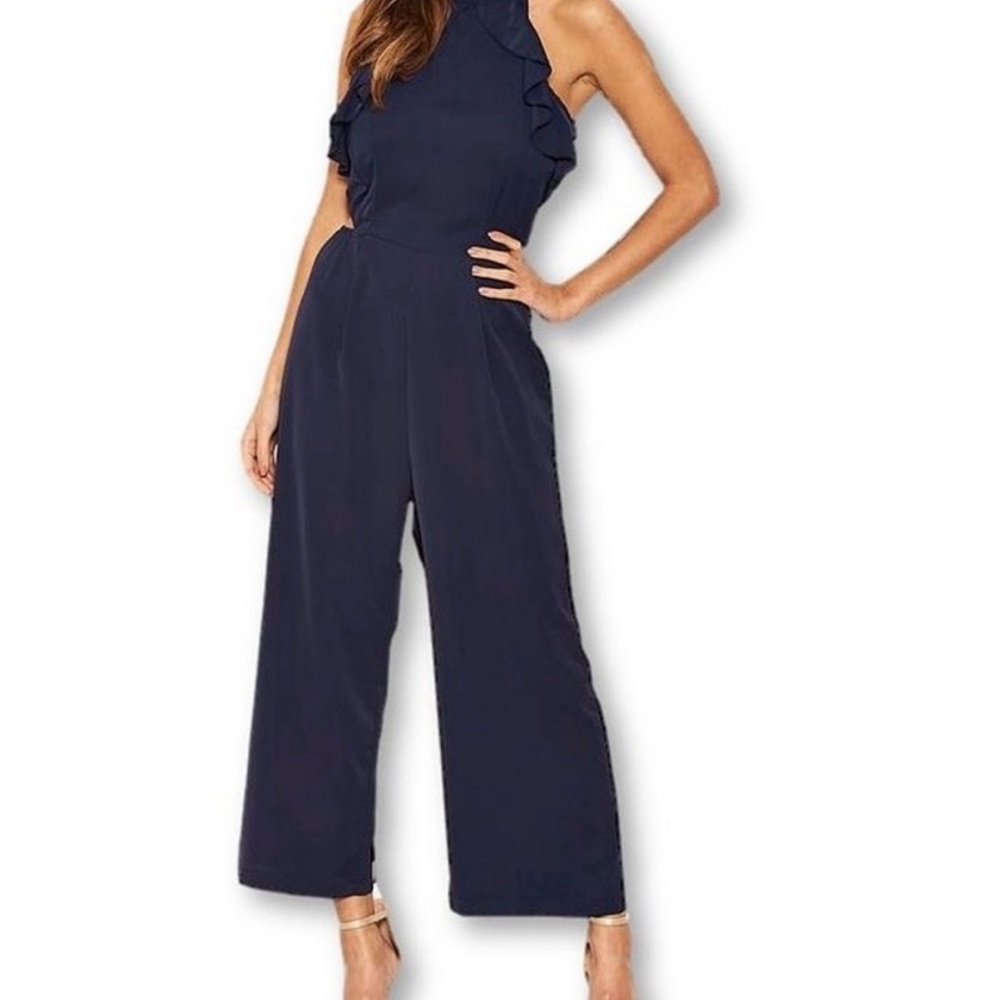 AX Paris Frilled Cut Out Cullote Jumpsuit